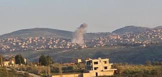 غارات على الخيام والطيية ورب ثلاثين والشهابية