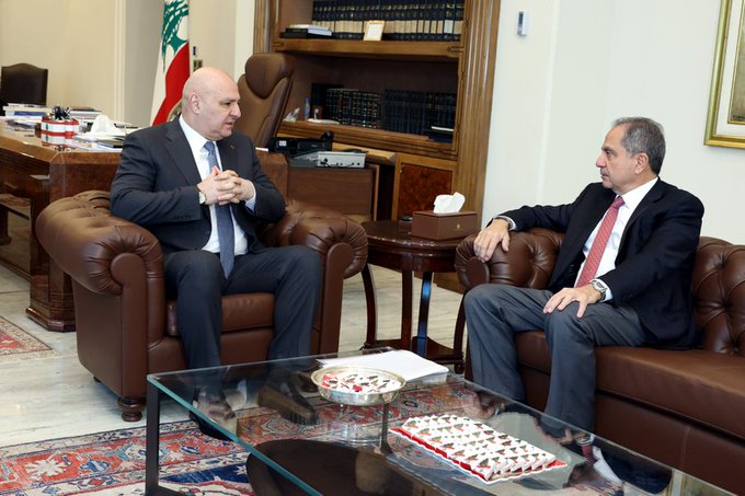 ضمان استقرار امدادات الطاقة والمواد النفطية في السوق بين عون والصدي