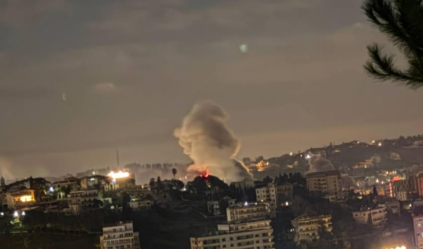 غارة إسرائيلية استهدفت مدينة بنت جبيل