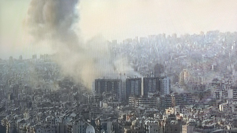 غارة على الضاحية