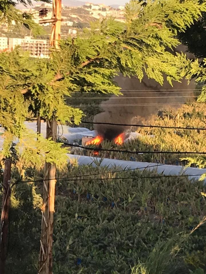 استهداف سيارة في الغازية