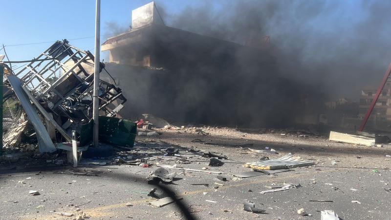 استهداف محطة 