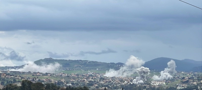 حزام ناري على ميفدون والطيبة وزوطر وكفرتبنيت