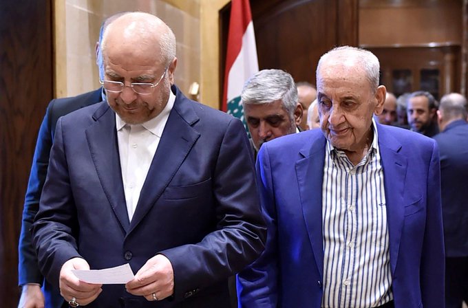 بين بري وقاليباف تأكيد على وجوب أن يشمل وقف إطلاق النار لبنان قبل أي أمر آخر