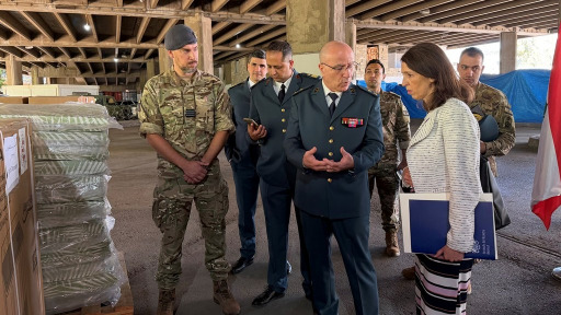 دعم بريطاني لعائلات الجيش اللبناني النازحة