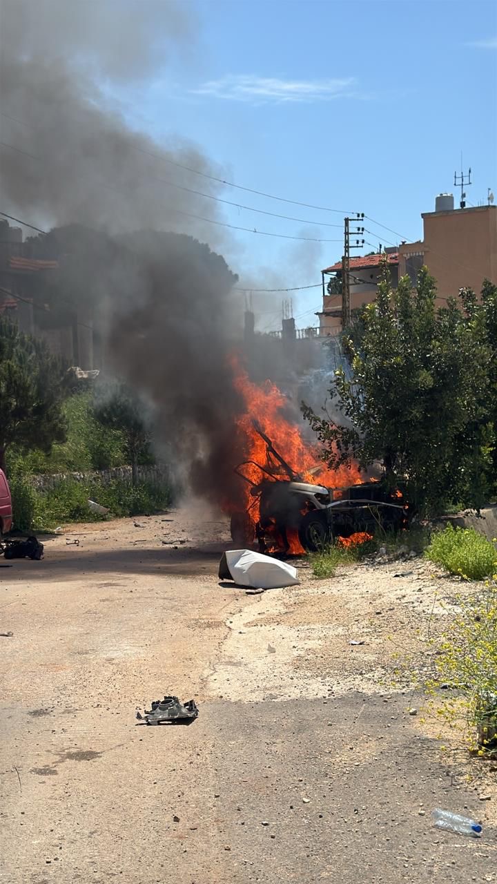 استهداف سيارة في يحمر الشقيف