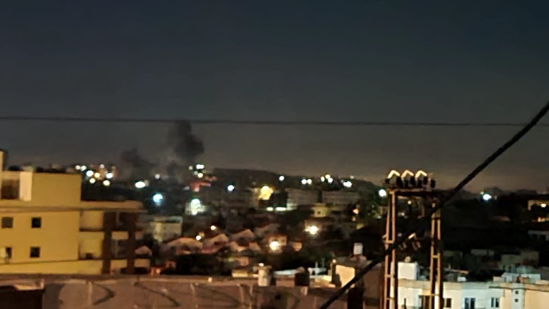 غارة على حبوش