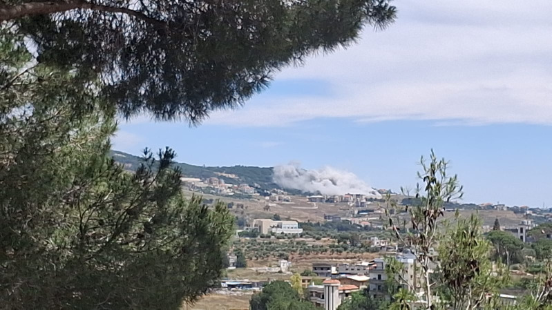 غارة على النبطية الفوقا
