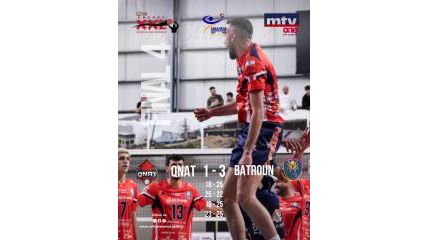 "فاينال فور" الطائرة: الشباب البترون 2 - 0 شارف الدور النهائي