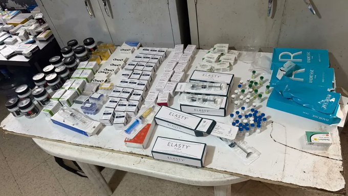 أوقفت عامل دليفري فأحبطت عملية تهريب كمية من مستحضرات البوتوكس والفيلر